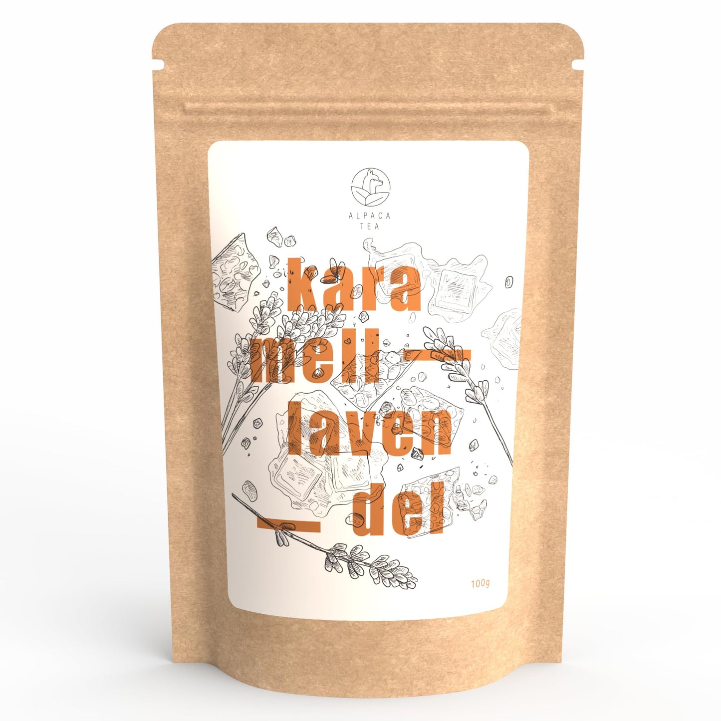 Karamell Lavendel Krokant
