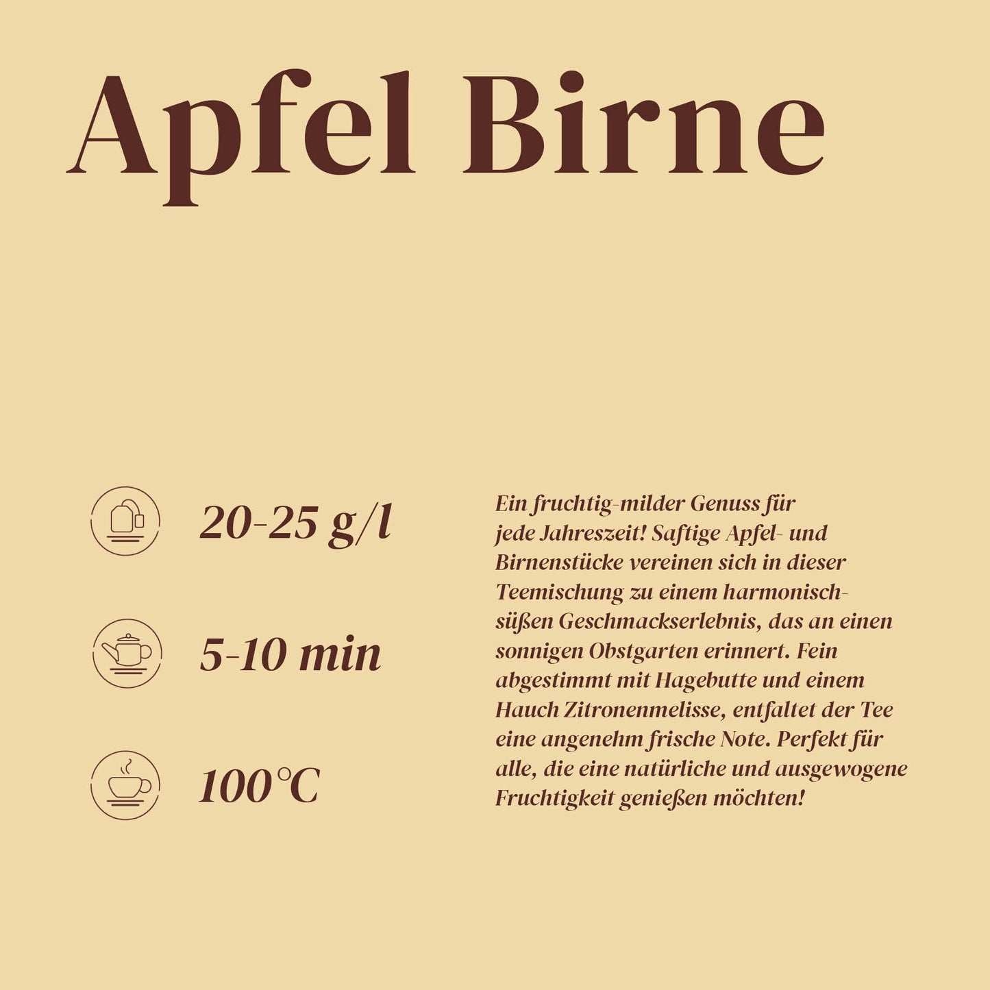 Apfel Birne