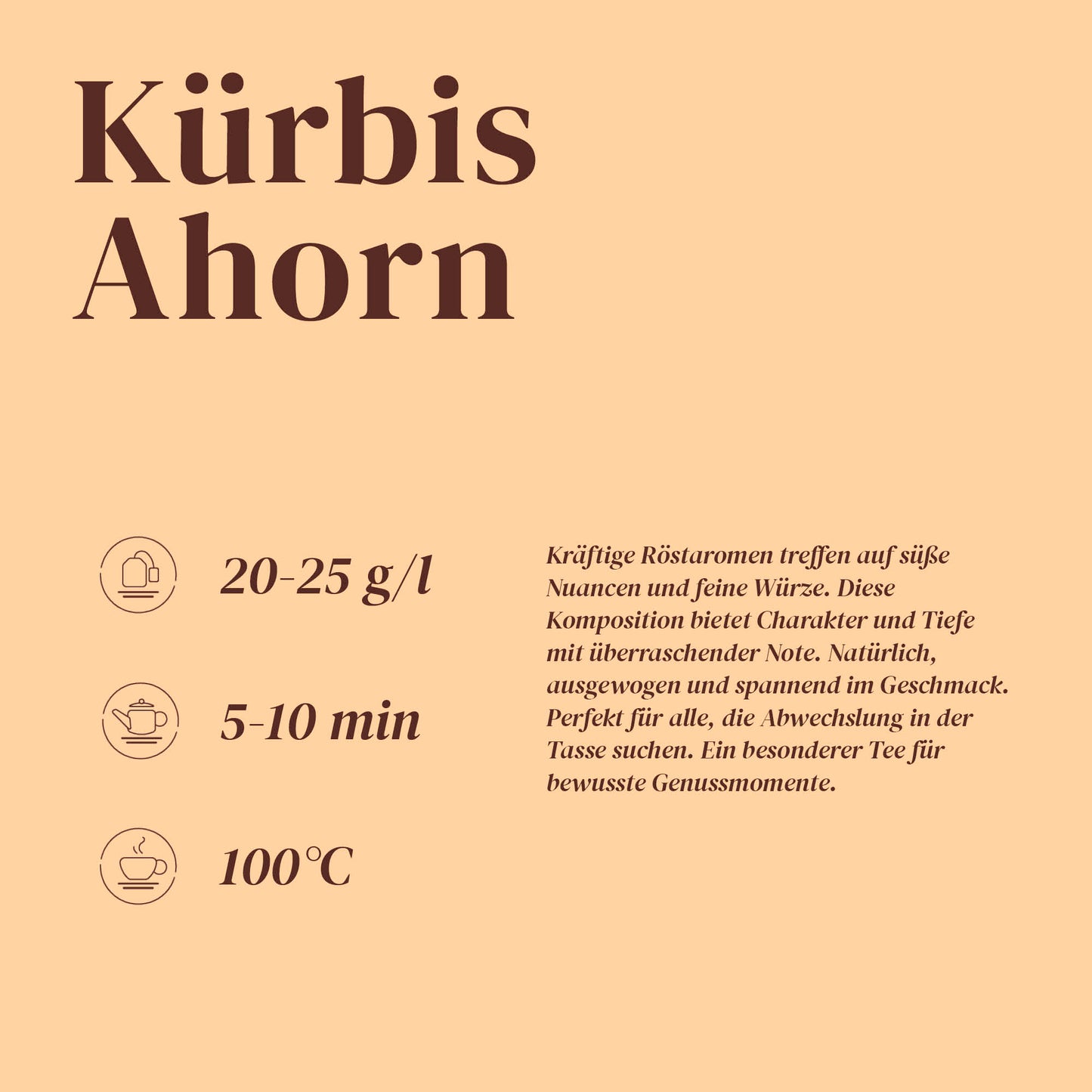 Kürbis Ahorn