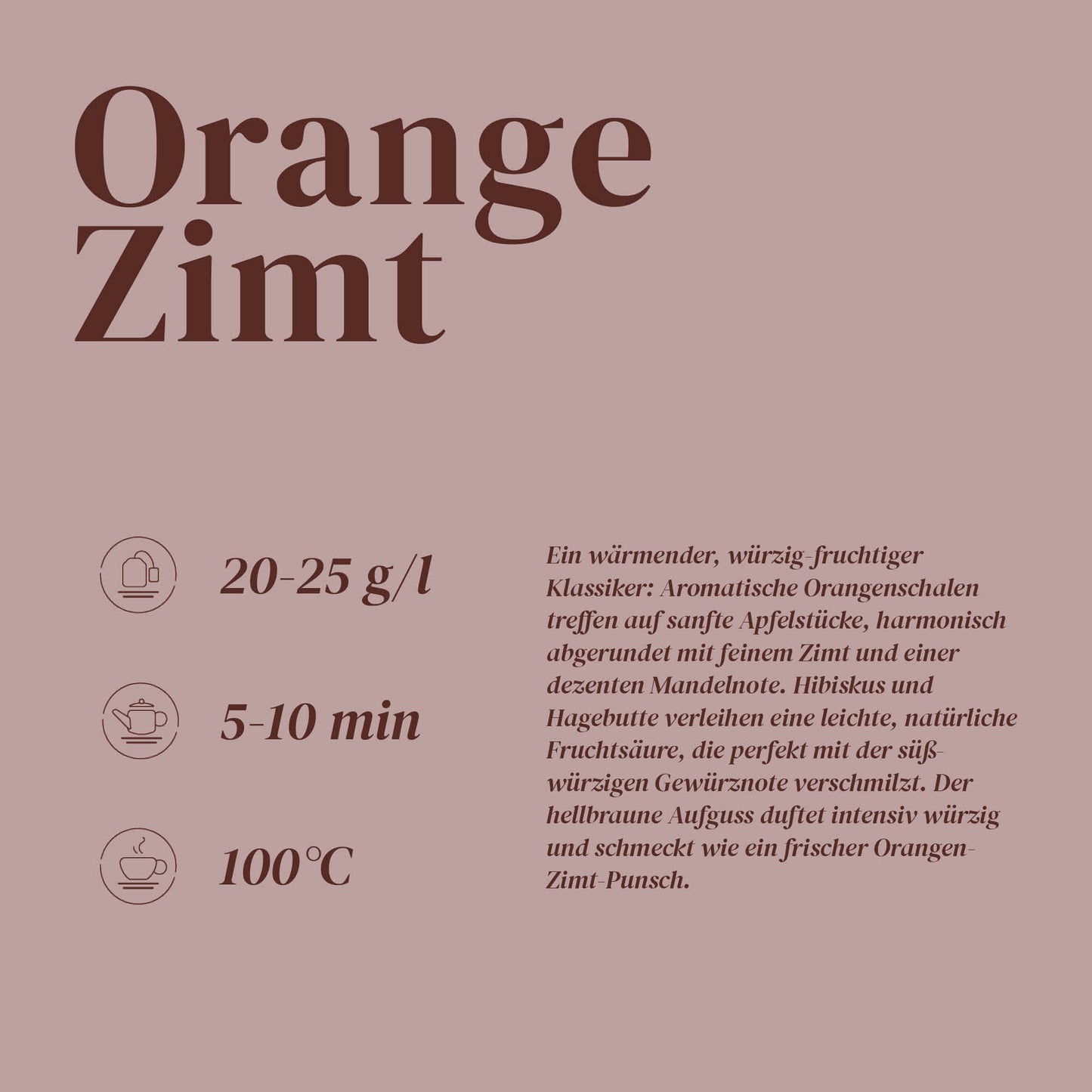 Orange Zimt