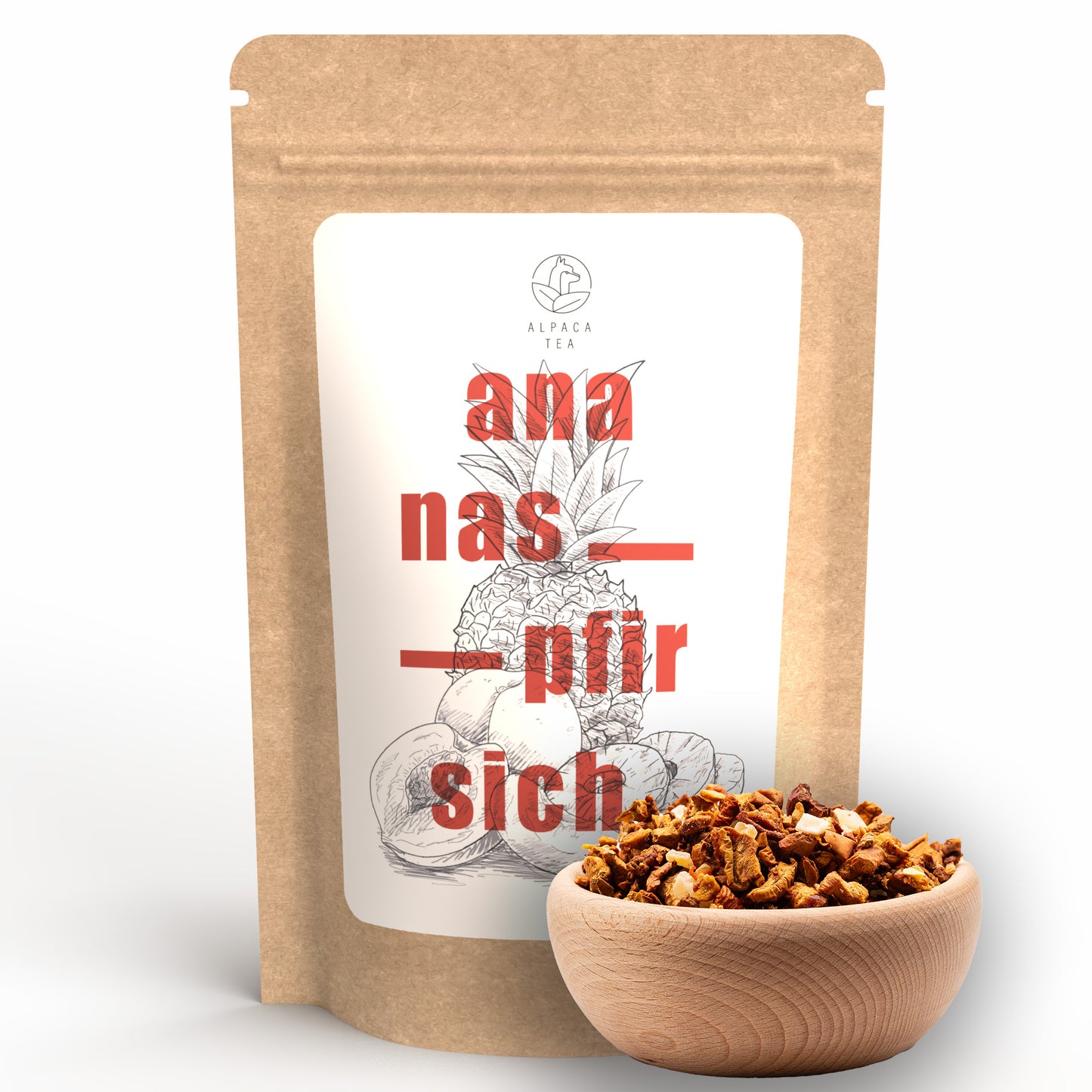 Ananas Pfirsich