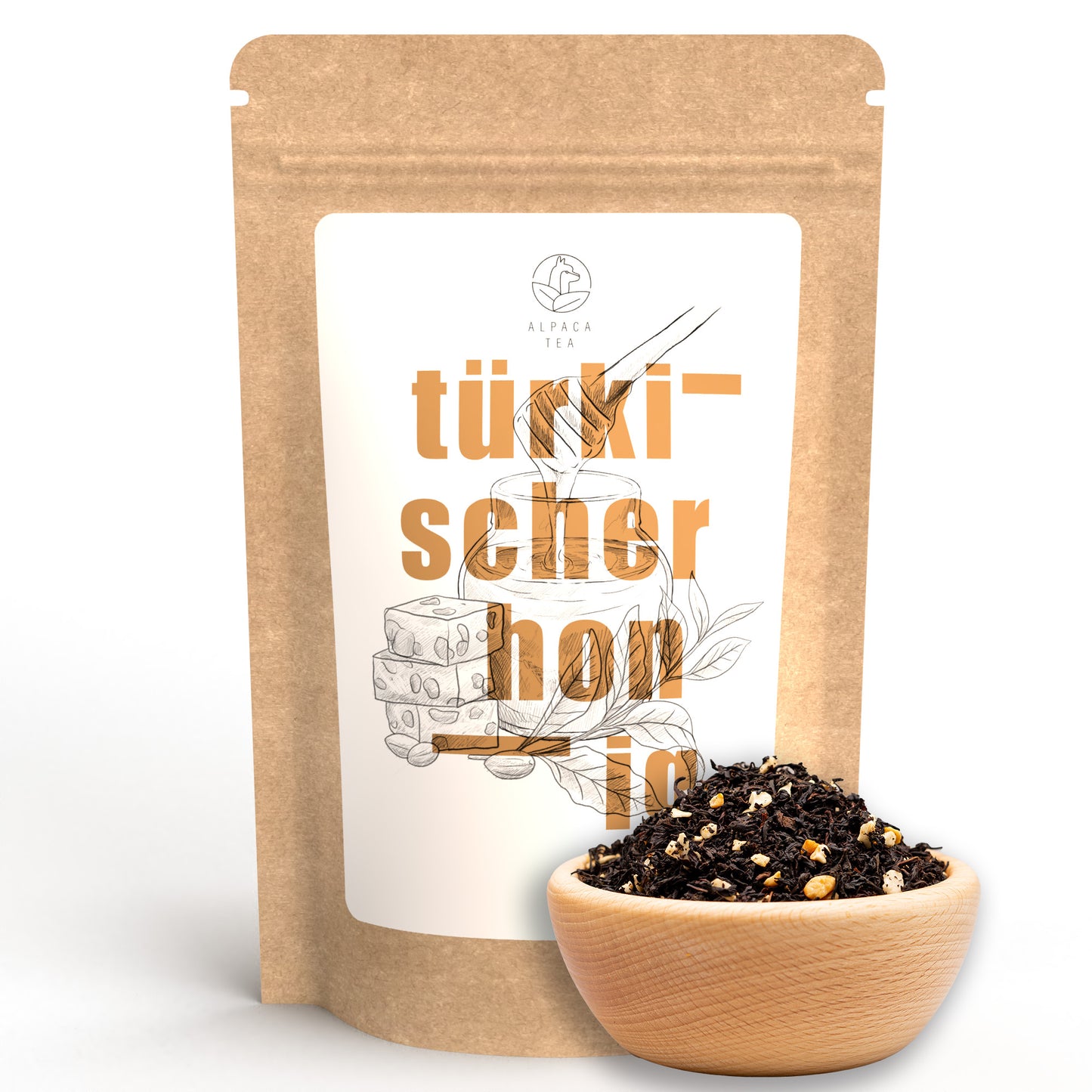 Türkischer Honig Weißer Nougat