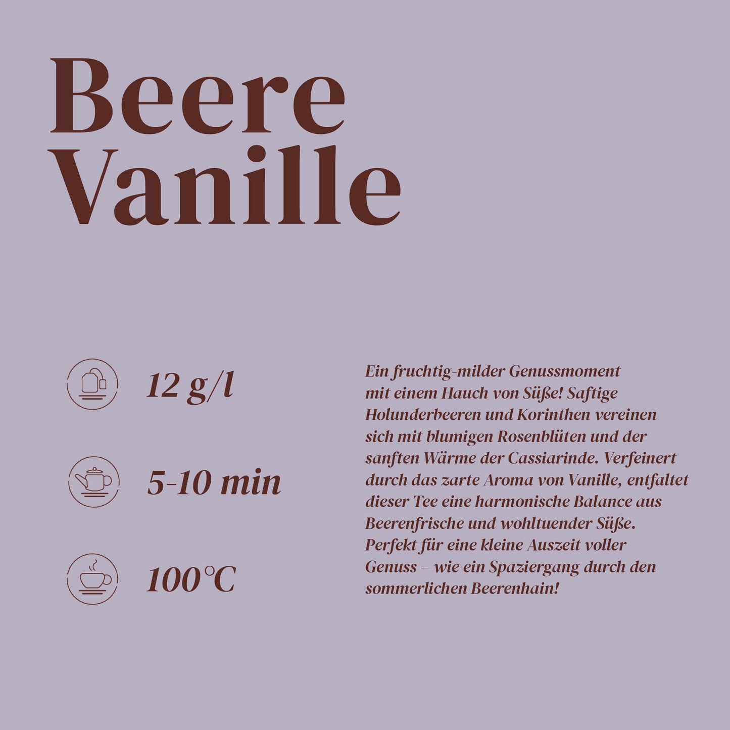 Alpaca Tea | Beere Vanille | Früchteteemischung | lose | wiederverschließbar