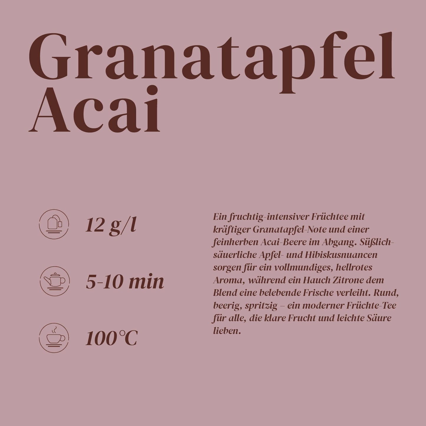 Granatapfel Acai
