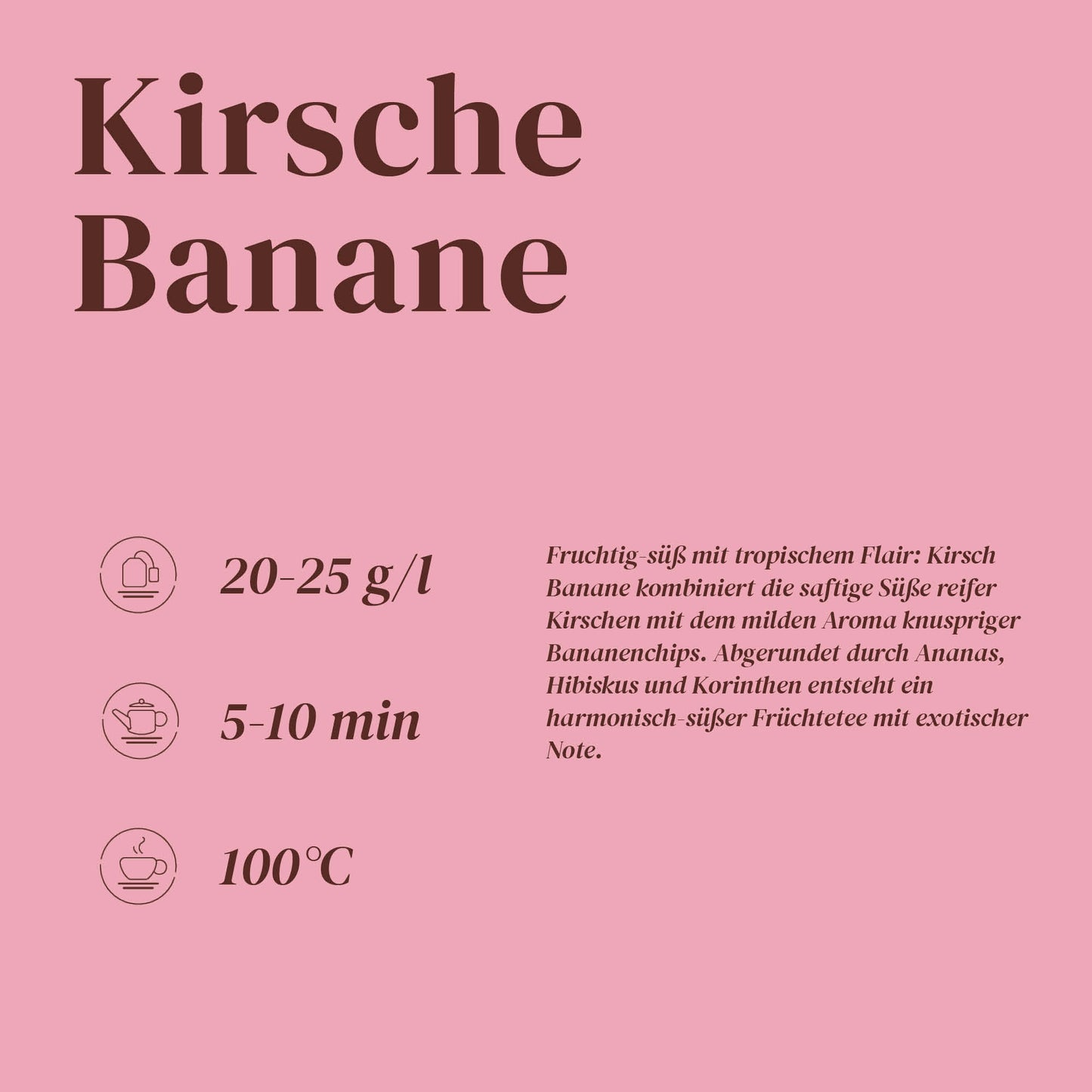Kirsche Banane