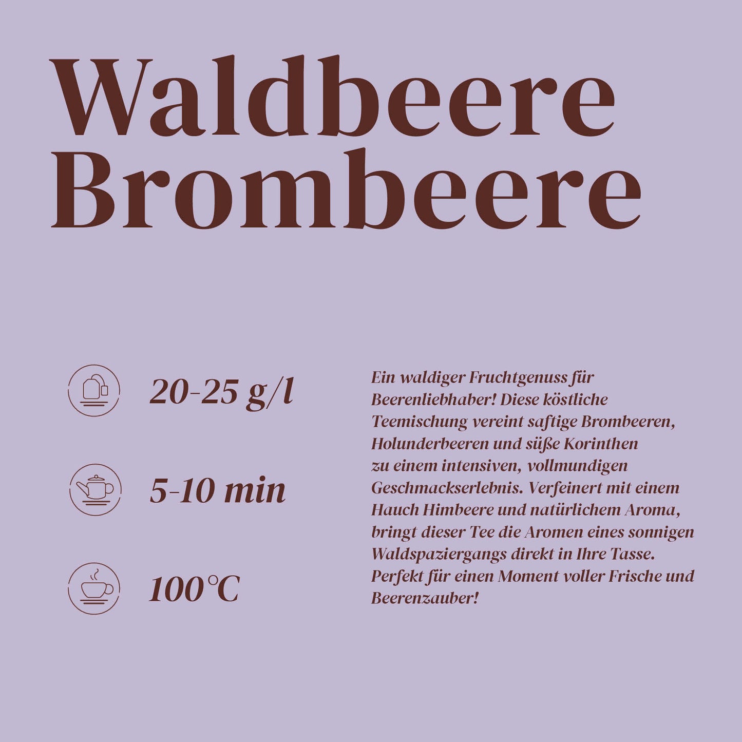 Waldbeere Brombeere