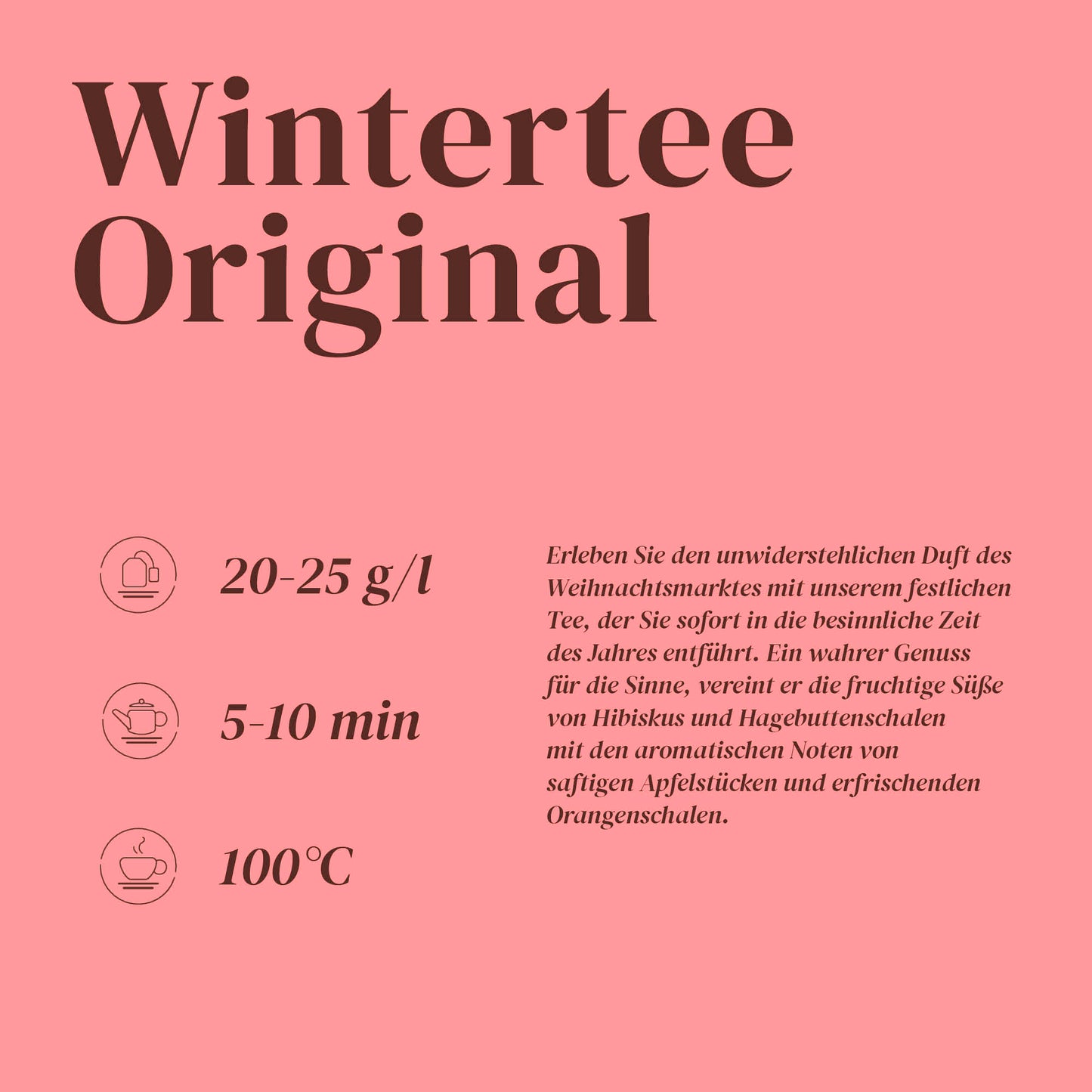 Alpaca Tea | Wintertee | Früchteteemischung | lose | wiederverschließbar