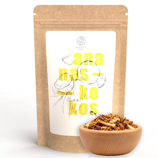 Alpaca Tea | Ananas Kokos | Früchteteemischung | lose | wiederverschließbar