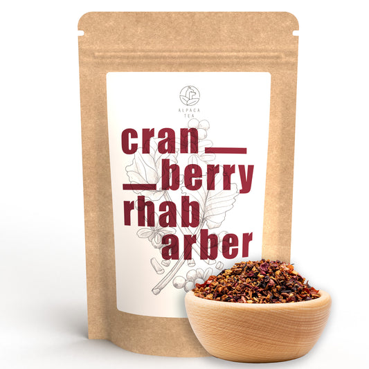 Alpaca Tea | Cranberry Rhabarber | lose Früchteteemischung | wiederverschließbar