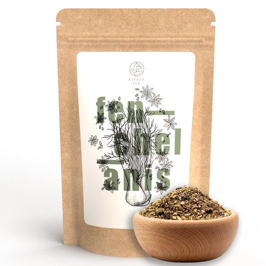 Alpaca Tea | Fenchel Anis Kümmel | Gewürzteemischung | lose | wiederverschließbar