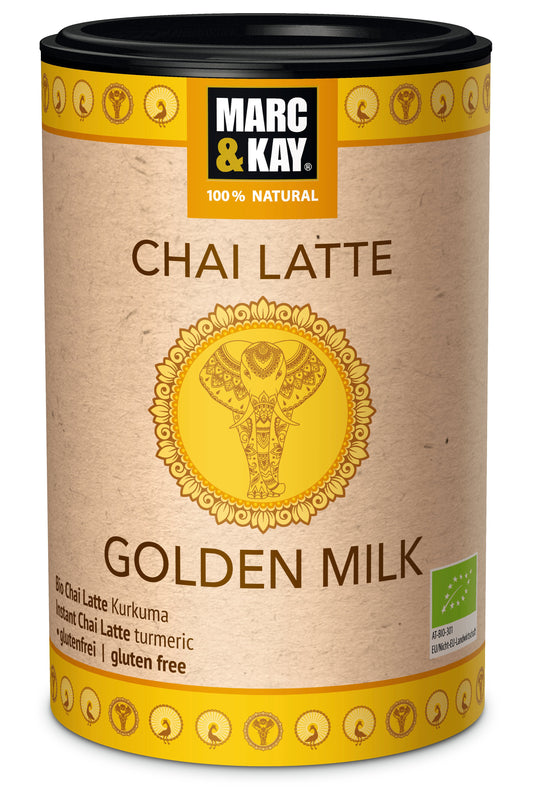 MARC & KAY | Bio Chai Latte | Golden Milk | Glutenfrei | 250g