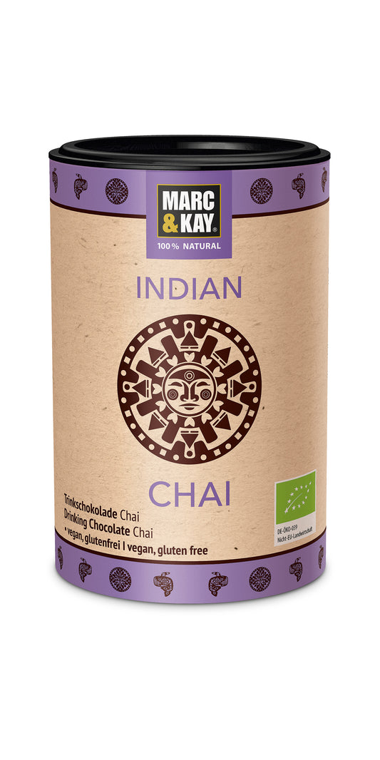 MARC & KAY | Bio-Trinkschokolade | Indian Chai | vegan | 250g